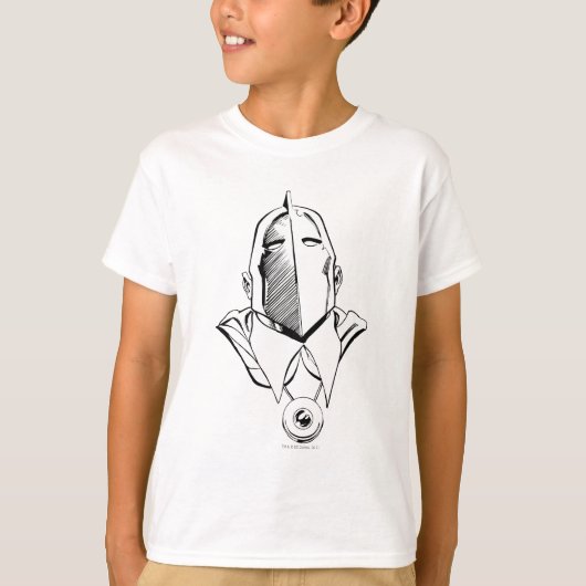 T-shirt Dr. Fate Mask Plan (Devant)