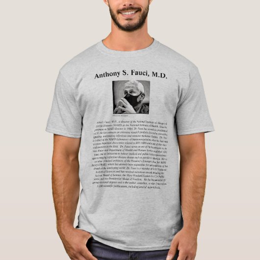 T-shirt Dr Fauci (Devant)