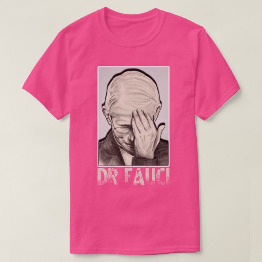 T-shirt dr fauci (Design devant)