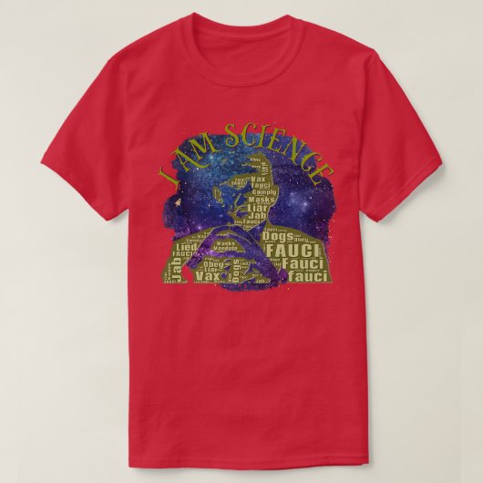 T-shirt Dr Fauci I (Design devant)