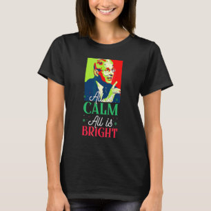 T-shirt Dr Fauci Noël Mandat Fauci Chien Sarcastique Xma