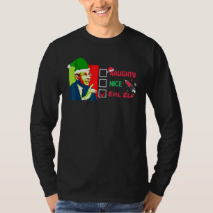 T-shirt Dr Fauci Noël Masque Mandat Fauci Chien Sarcastiqu