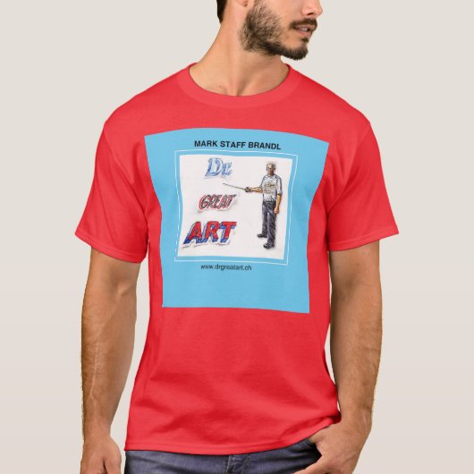 T-shirt Dr Great Art Logo agrandi T Shirt (Devant)