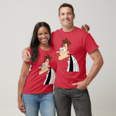 T-shirt Dr Heinz Doofenshmirtz retro (Unisexe)