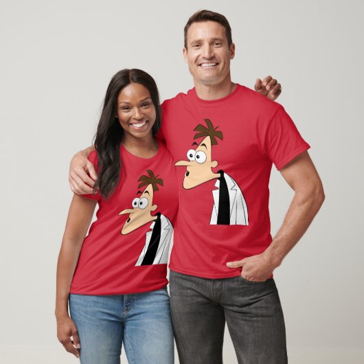 T-shirt Dr Heinz Doofenshmirtz retro (Unisexe)