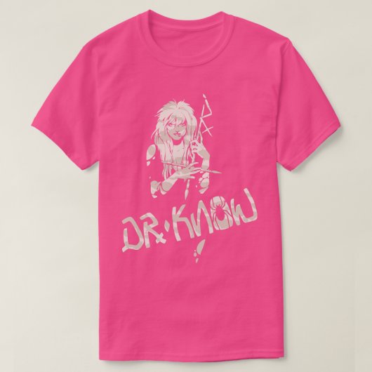T-shirt Dr Know (Design devant)