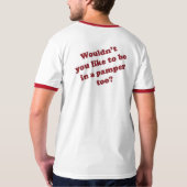 T-shirt Dr. Pamper, pas vous aiment être dans un choyer (Dos)