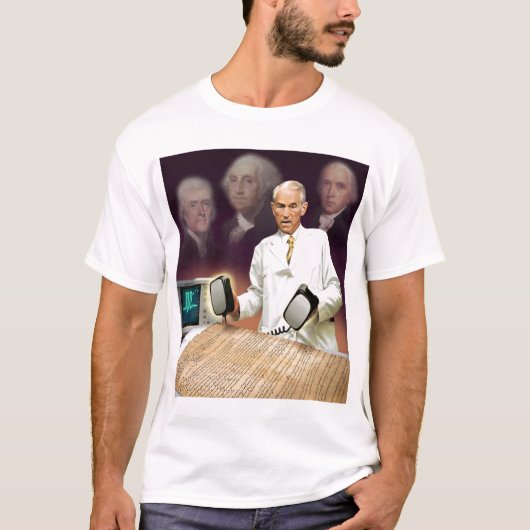 T-shirt Dr.Paul rétablit la constitution (Devant)