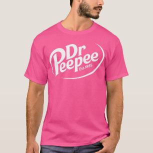 T-shirt Dr Peepee Shirt Funny Logo Parodien