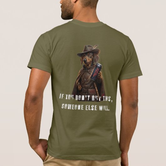 T-shirt Dr. Piper (Prenez le Punch) (Dos)