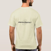 T-shirt Dr. Poncho van Livingstone (Dos)