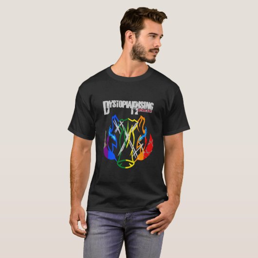 T-shirt DR Pride chemise foncée (Devant entier)