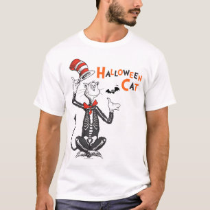 T-shirt Dr. Seuss Chat Chapeauté Halloween
