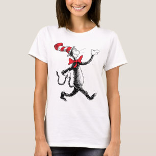 T-shirt Dr Seuss   Chat dans la marche des chats Casquette