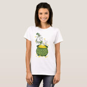 T-shirt Dr Seuss | Chat dans le Casquette - Joyeux St. Cha (Devant entier)