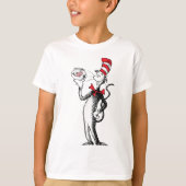 T-shirt Dr Seuss | Chat dans le Casquette & Krinklebine (Devant)