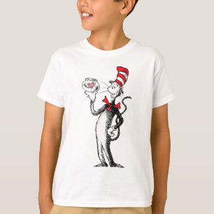 T-shirt Dr Seuss   Chat dans le Casquette & Krinklebine