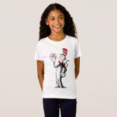 T-Shirt Dr Seuss | Chat dans le Casquette & Krinklebine (Devant entier)