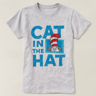 T-shirt Dr Seuss Chat dans le logo du Casquette