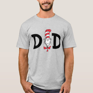 T-shirt Dr. Seuss Chat dans le père Casquette