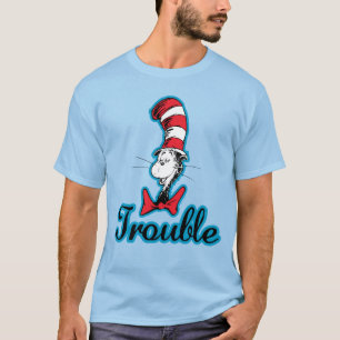 T-shirt Dr Seuss   Chat dans le problème du Casquette