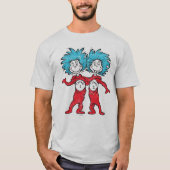T-shirt Dr Seuss | Chose 1, Chose 2 Assis (Devant)