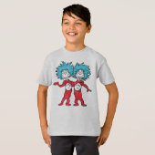 T-shirt Dr Seuss| Chose 1, Chose 2 Assis (Devant entier)