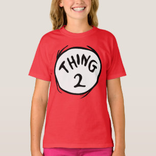 T-shirt Dr. Seuss Chose Un Chose Deux - Chose Deux