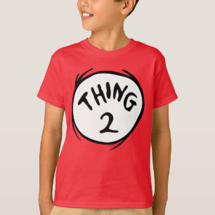 T-shirt Dr. Seuss Chose Un Chose Deux - Chose Deux
