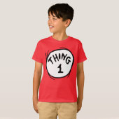 T-shirt Dr Seuss | Chose Une Chose Deux - Chose Une (Devant entier)