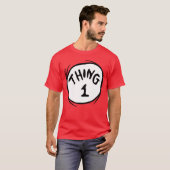 T-shirt Dr Seuss | Chose Une Chose Deux - Chose Une (Devant entier)