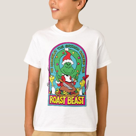T-shirt Dr Seuss | Graphique de la bête rôtie (Devant)