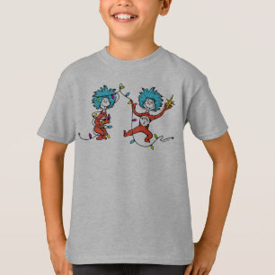 T-shirt Dr. Seuss Grinch Chose Une Chose Deux Danse