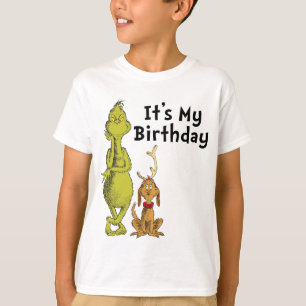 T-shirt Dr. Seuss Grinch Hiver Anniversaire