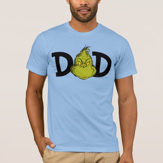T-shirt Dr Seuss | Grinch Winter Birmingham Papa (Devant)