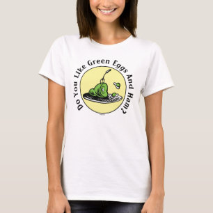 T-shirt Dr. Seuss   Icône des œufs verts et du jambon