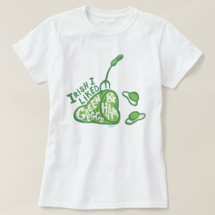 T-shirt Dr Seuss   Irlandais J'aimais les oeufs verts et l
