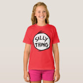 T-shirt Dr Seuss | La Chose Une Deux - La Chose Silly (Devant entier)