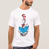 T-shirt Dr Seuss | Le Chat dans le Casquette - Lecture (Devant)