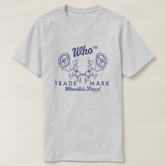 T-shirt Dr Seuss | Le meilleur logo de Who-ville (Design devant)