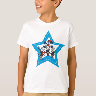 T-shirt Dr Seuss   Little Cats USA Graphisme Casquette