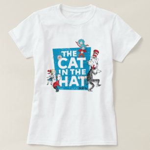 T-shirt Dr. Seuss Logo du Chat dans le Chapeau - Personn