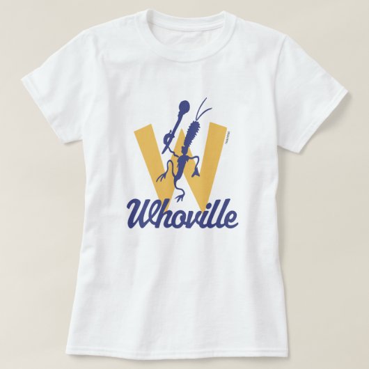 T-shirt Dr. Seuss | Logo W de Who-ville (Design devant)