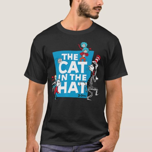 T-shirt Dr. Seuss The Cat in the Hat Characters (Devant)