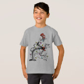 T-shirt Dr Seuss | The Grinch | Chat malicieux dans la Ha (Devant entier)