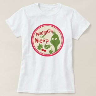 T-shirt Dr. Seuss   The Grinch - Naughty or Nice?
