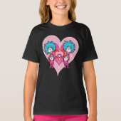 T-shirt Dr. Seuss Valentine | Chose 1 Chose 2 (Devant)