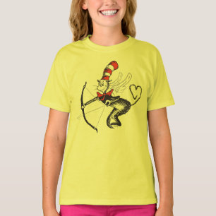 T-shirt Dr. Seuss Valentine The Cat in the Hat Cupid