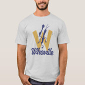 T-shirt Dr Seuss | Who-ville W Logo (Devant)