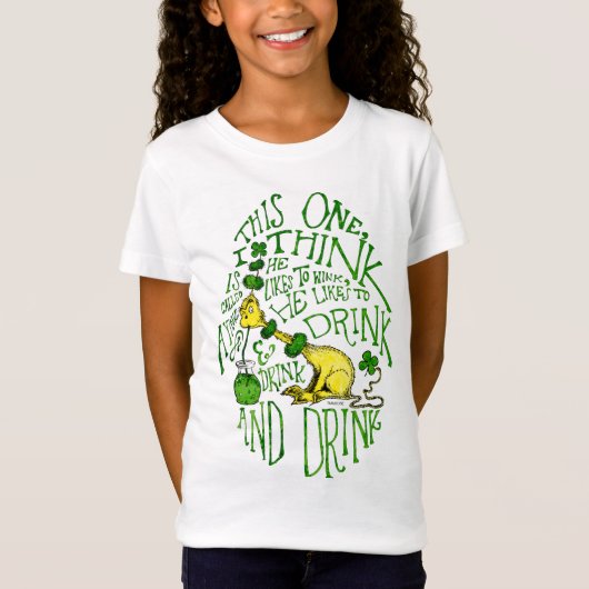 T-Shirt Dr Seuss | Yink - Saint Patrick's Day (Devant)
